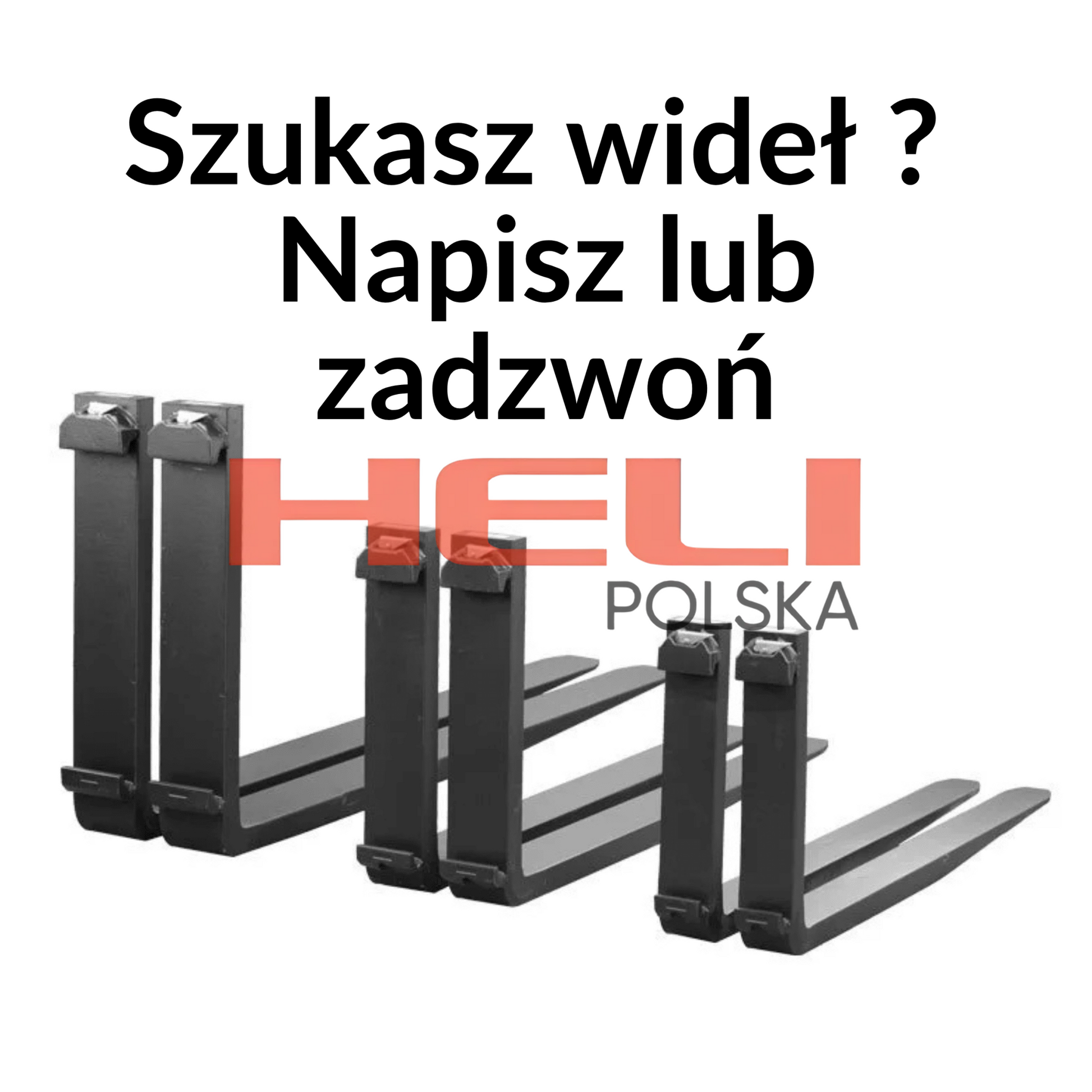 Kompletne widły długość 1500mm klasa karetki 3A udźwig 5T 150x55 mm - HELI POLSKA